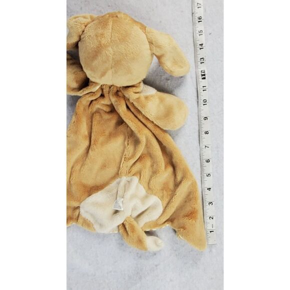 Baby Gund Security Blanket Lovey Huggybuddy Spunky Puppy Dog Beige Satin Infant - Picture 6 of 10